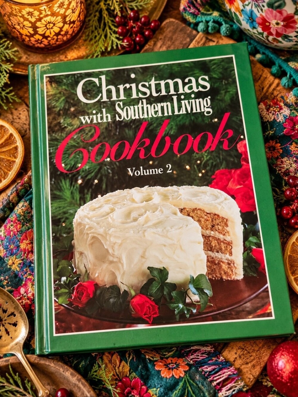 4/$15 Christmas with Southern Living Cookbook Volume 2 Holiday Recipes 200+ Rec